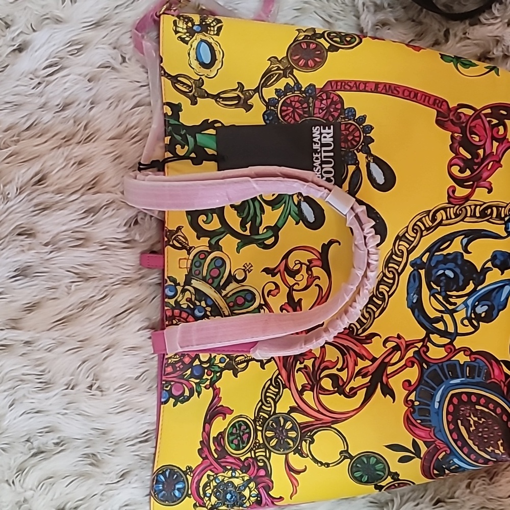 Versace Jean's Couture reversible tote bag_Unused_ Final price